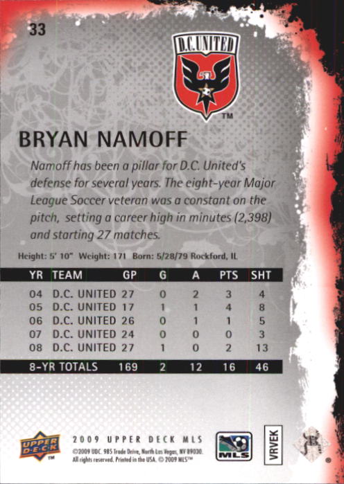 B6432- 2009 Upper Deck MLS Soccer Card #s 1-200 -You Pick- 15+ FREE US SHIP - Picture 67 of 384