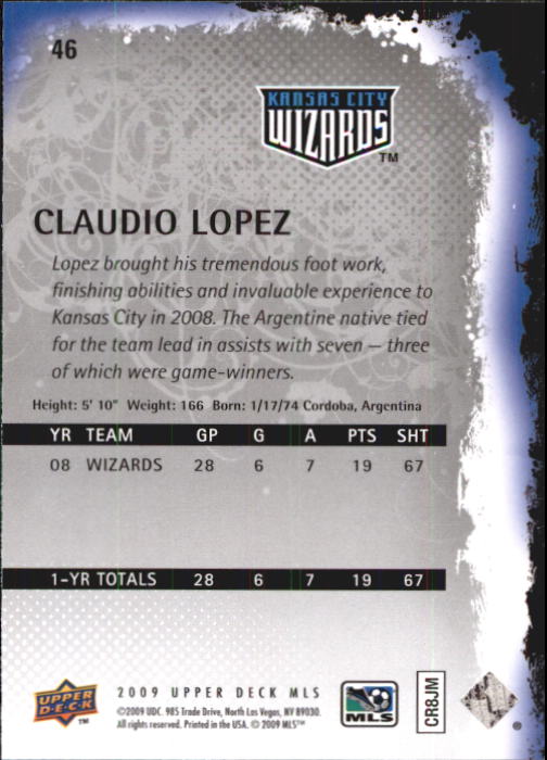 B6432- 2009 Upper Deck MLS Soccer Card #s 1-200 -You Pick- 15+ FREE US SHIP - Picture 93 of 384