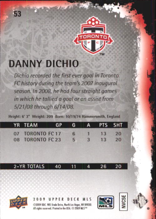 B6432- 2009 Upper Deck MLS Soccer Card #s 1-200 -You Pick- 15+ FREE US SHIP - Picture 101 of 384