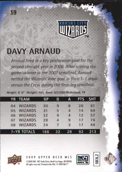 B6432- 2009 Upper Deck MLS Soccer Card #s 1-200 -You Pick- 15+ FREE US SHIP - Picture 112 of 384