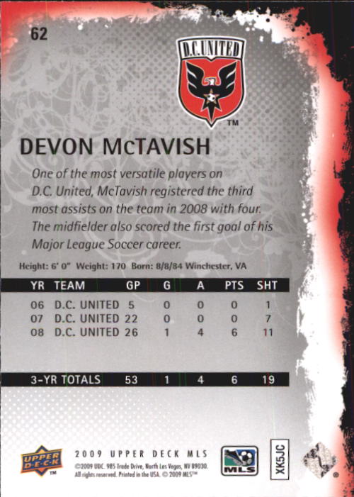 B6432- 2009 Upper Deck MLS Soccer Card #s 1-200 -You Pick- 15+ FREE US SHIP - Picture 118 of 384