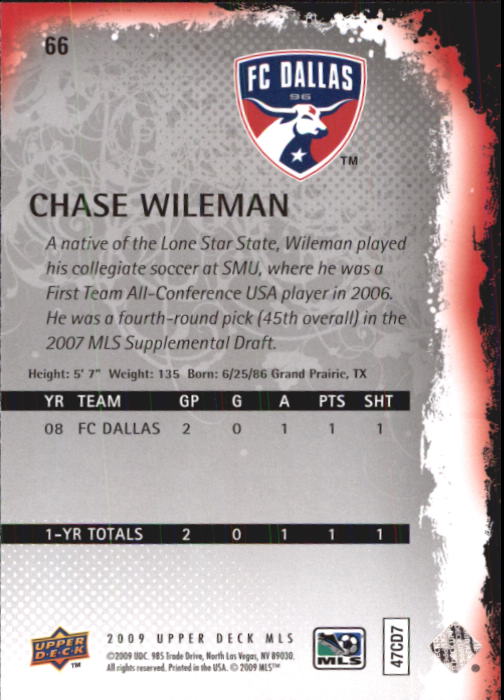 B6432- 2009 Upper Deck MLS Soccer Card #s 1-200 -You Pick- 15+ FREE US SHIP - Picture 126 of 384