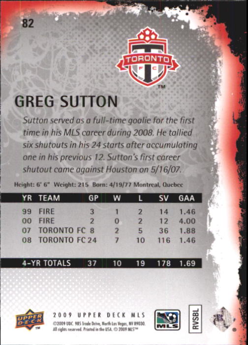 B6432- 2009 Upper Deck MLS Soccer Card #s 1-200 -You Pick- 15+ FREE US SHIP - Picture 154 of 384