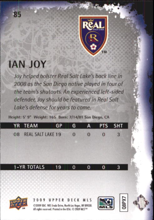 B6432- 2009 Upper Deck MLS Soccer Card #s 1-200 -You Pick- 15+ FREE US SHIP - Picture 160 of 384