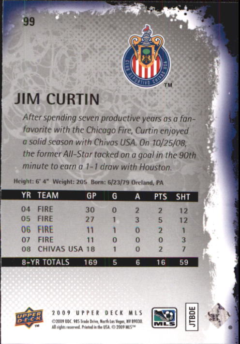 B6432- 2009 Upper Deck MLS Soccer Card #s 1-200 -You Pick- 15+ FREE US SHIP - Picture 188 of 384