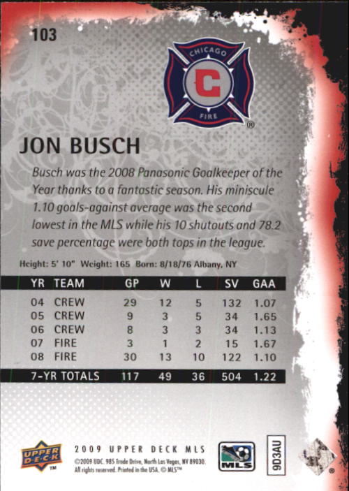 B6432- 2009 Upper Deck MLS Soccer Card #s 1-200 -You Pick- 15+ FREE US SHIP - Picture 196 of 384