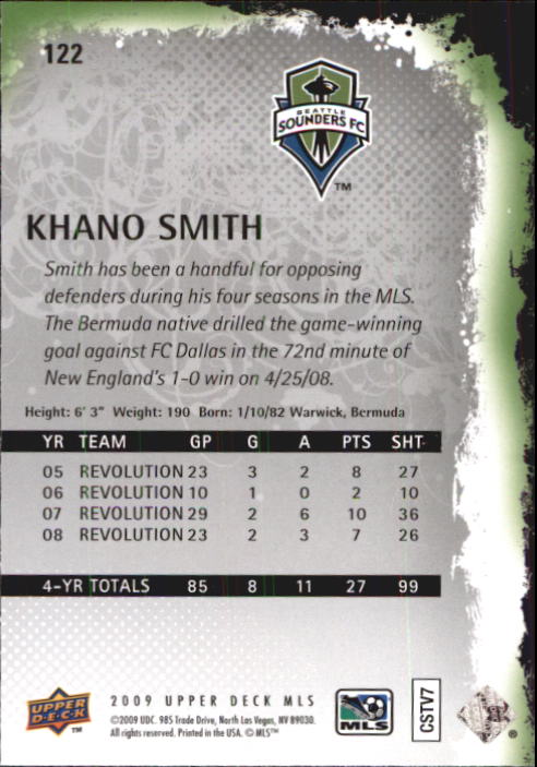 B6432- 2009 Upper Deck MLS Soccer Card #s 1-200 -You Pick- 15+ FREE US SHIP - Picture 228 of 384