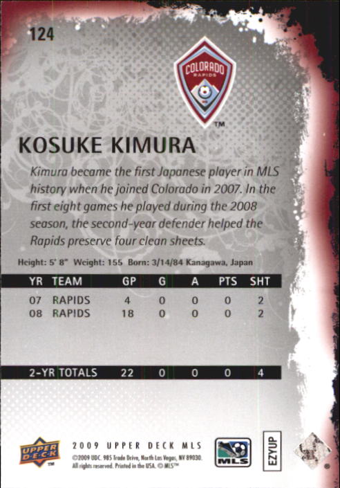 B6432- 2009 Upper Deck MLS Soccer Card #s 1-200 -You Pick- 15+ FREE US SHIP - Picture 232 of 384