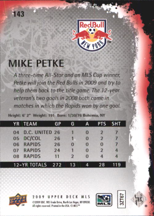 B6432- 2009 Upper Deck MLS Soccer Card #s 1-200 -You Pick- 15+ FREE US SHIP - Picture 270 of 384