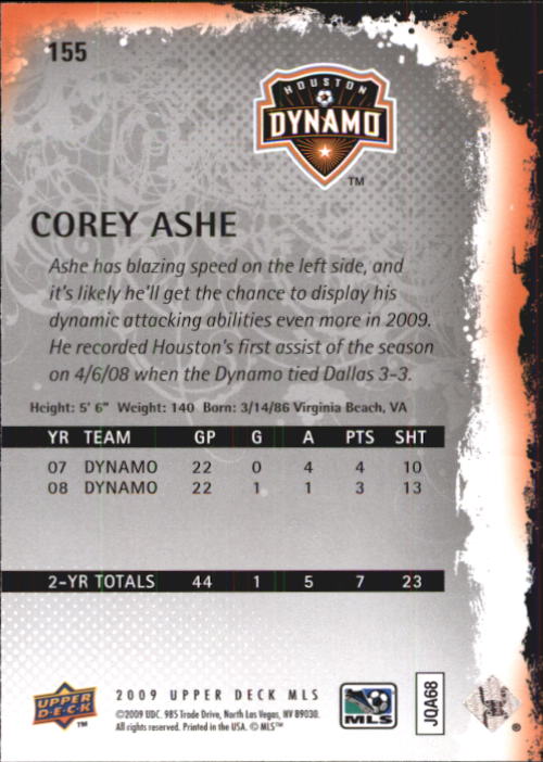 B6432- 2009 Upper Deck MLS Soccer Card #s 1-200 -You Pick- 15+ FREE US SHIP - Picture 294 of 384