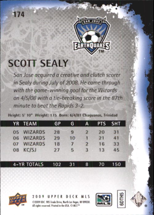 B6432- 2009 Upper Deck MLS Soccer Card #s 1-200 -You Pick- 15+ FREE US SHIP - Picture 332 of 384