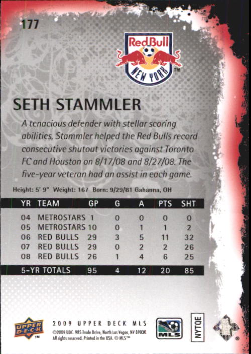 B6432- 2009 Upper Deck MLS Soccer Card #s 1-200 -You Pick- 15+ FREE US SHIP - Picture 338 of 384