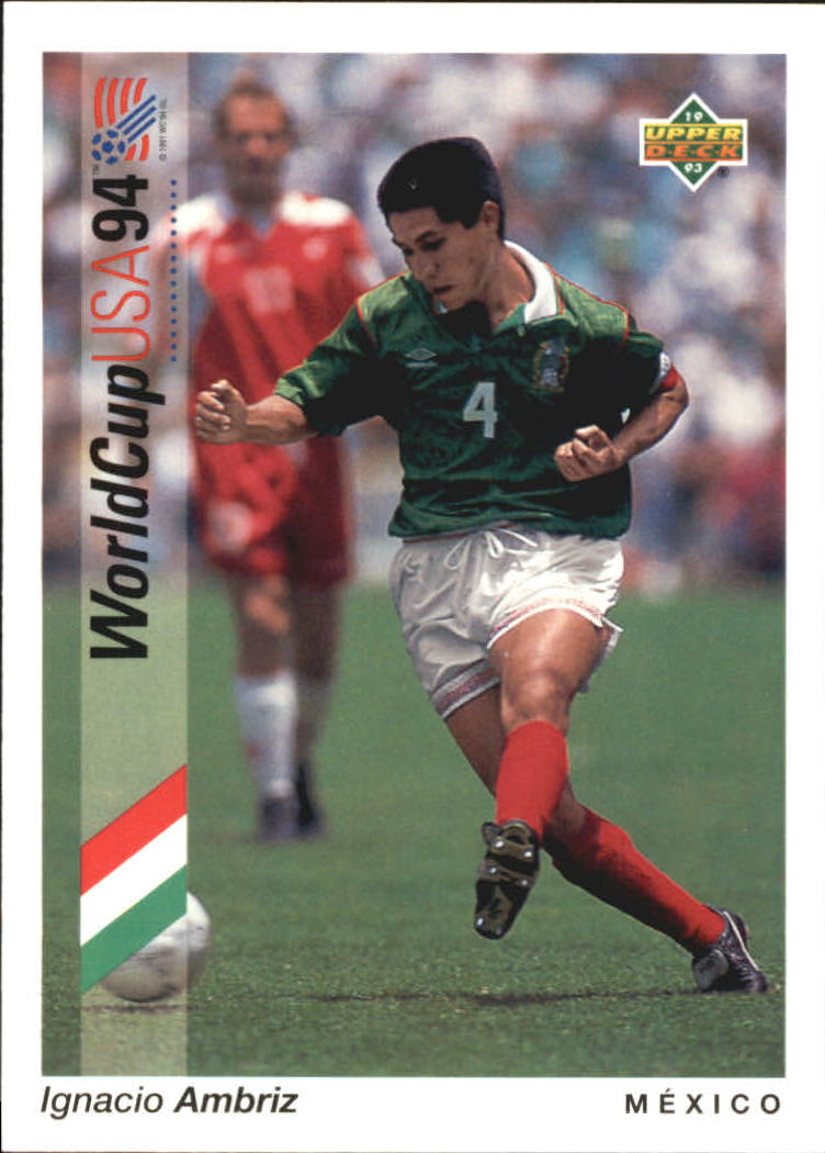 1993 Upper Deck World Cup 94 Preview English/Spanish #34 Ignacio Ambriz