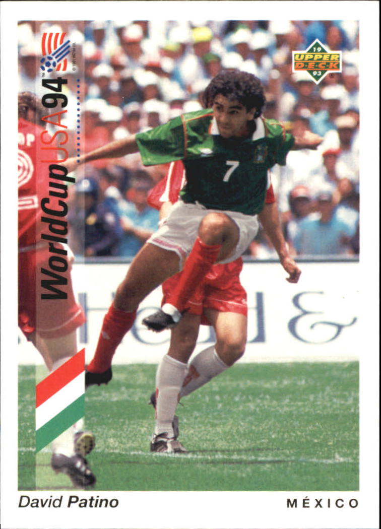 1993 Upper Deck World Cup 94 Preview English/Spanish #37 David Patino