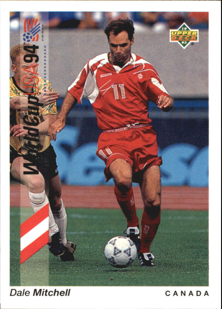 1993 Upper Deck World Cup 94 Preview English/Spanish #48 Dale Mitchell