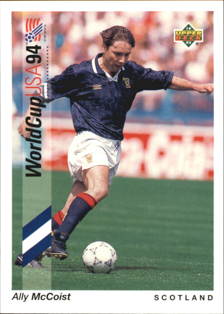 1993 Upper Deck World Cup 94 Preview English/Spanish #92 Ally McCoist