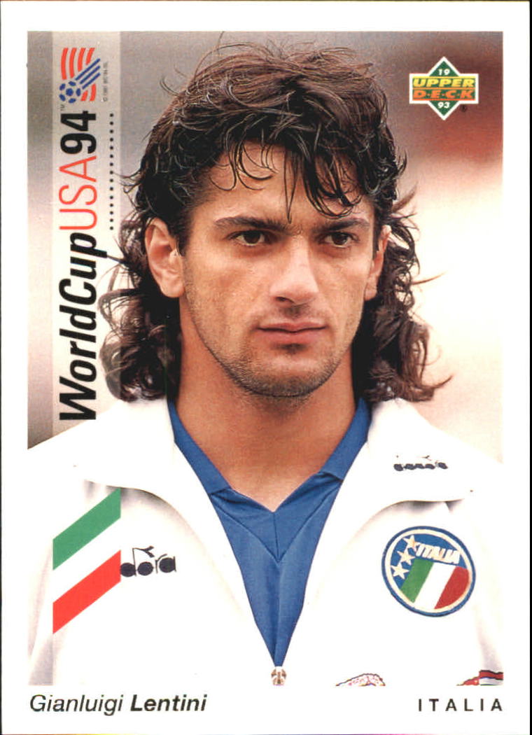 1993 Upper Deck World Cup 94 Preview English/German #24 Gianiuigi Lentini