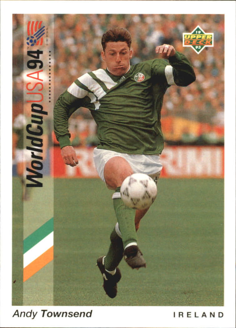 1993 Upper Deck World Cup 94 Preview English/German #44 Andy Townsend