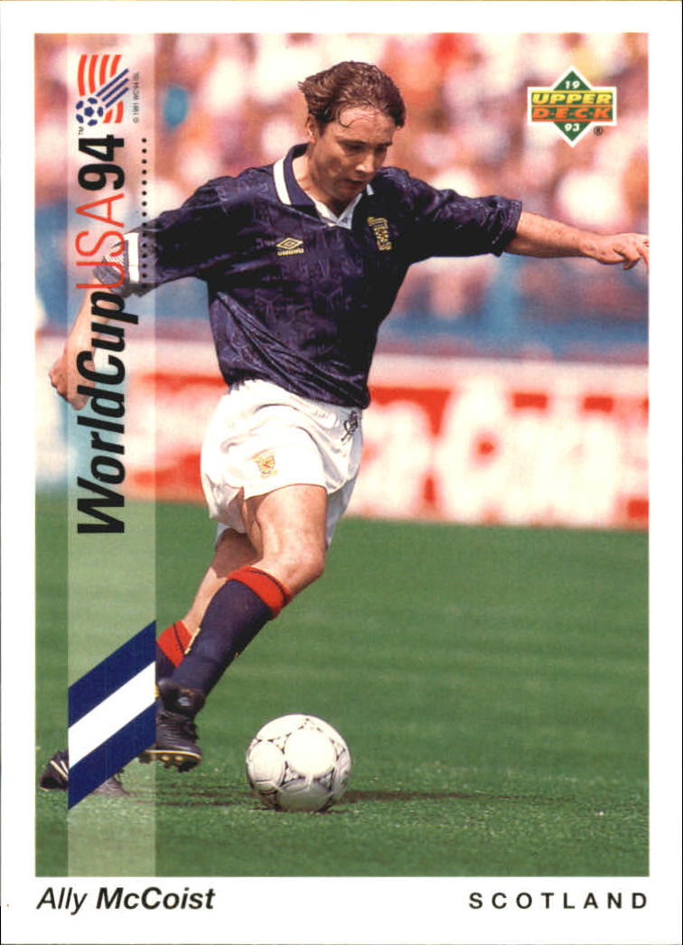1993 Upper Deck World Cup 94 Preview English/German #59 Ally McCoist