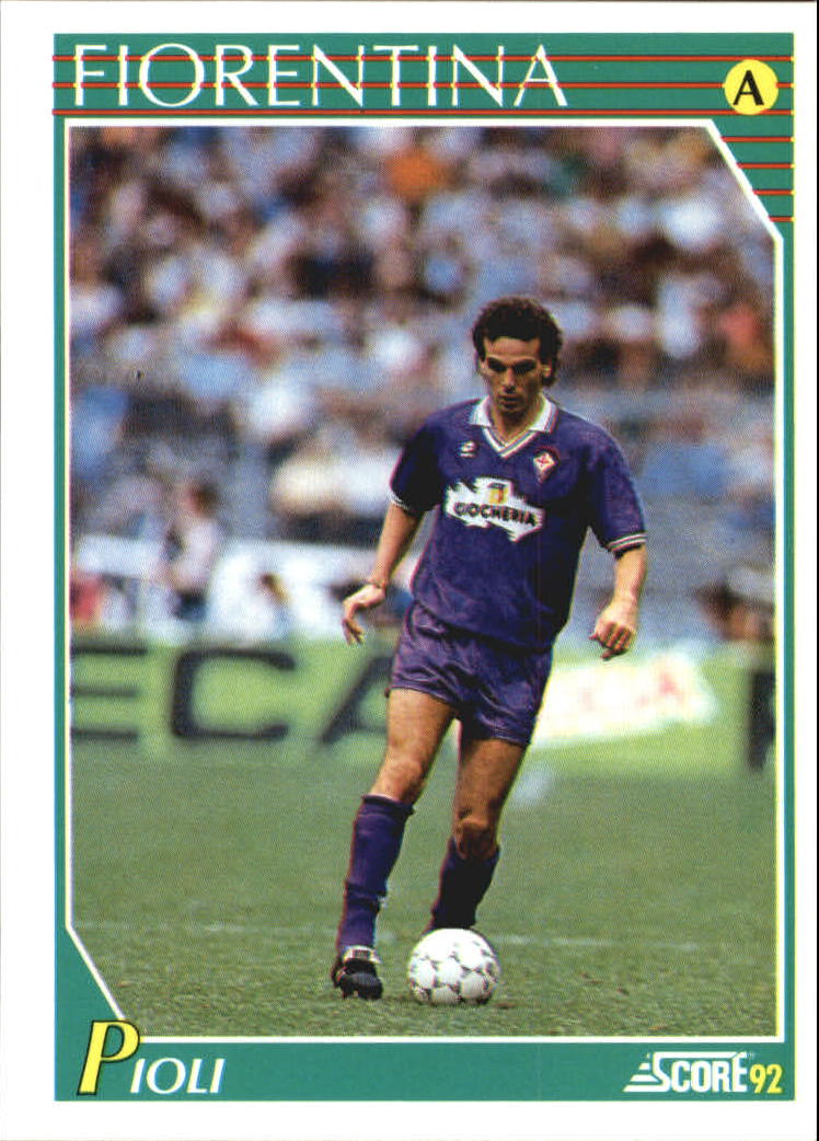 1991-92 Score Italian #81 Stefano Pioli