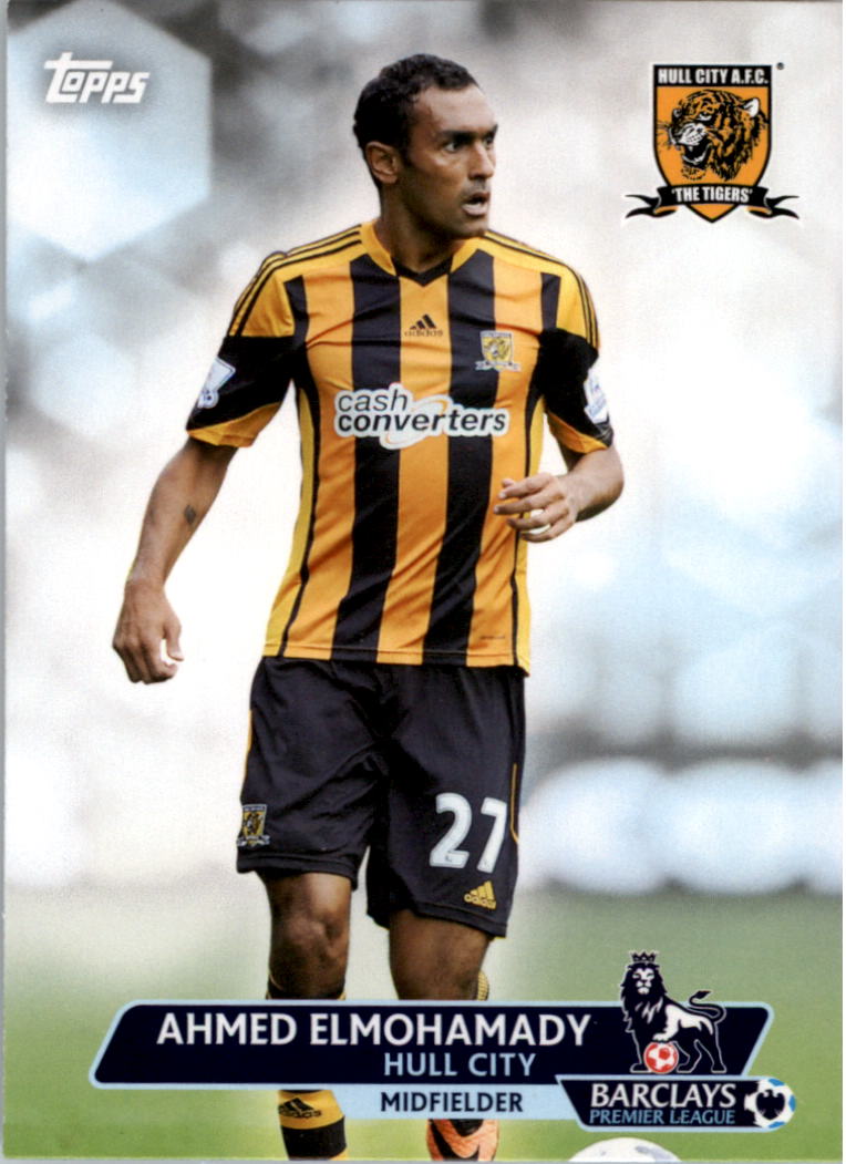 118 Ahmed ELMOHAMADY EGYPT HULL CITY.FC CARDS PREMIER LEAGUE 2017 TOPPS