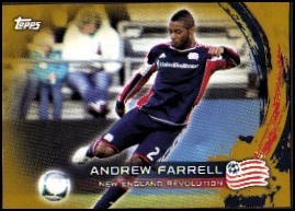 2014 Topps MLS Gold #179 Andrew Farrell