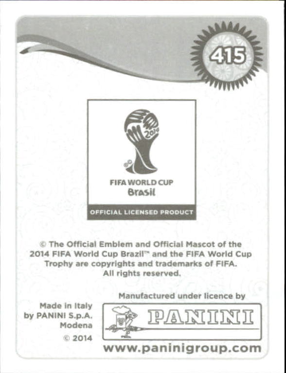 A5756- 2014 Panini World Cup Stickers Cards Group2 -You Pick- 15+ FREE US SHIP - Picture 31 of 325