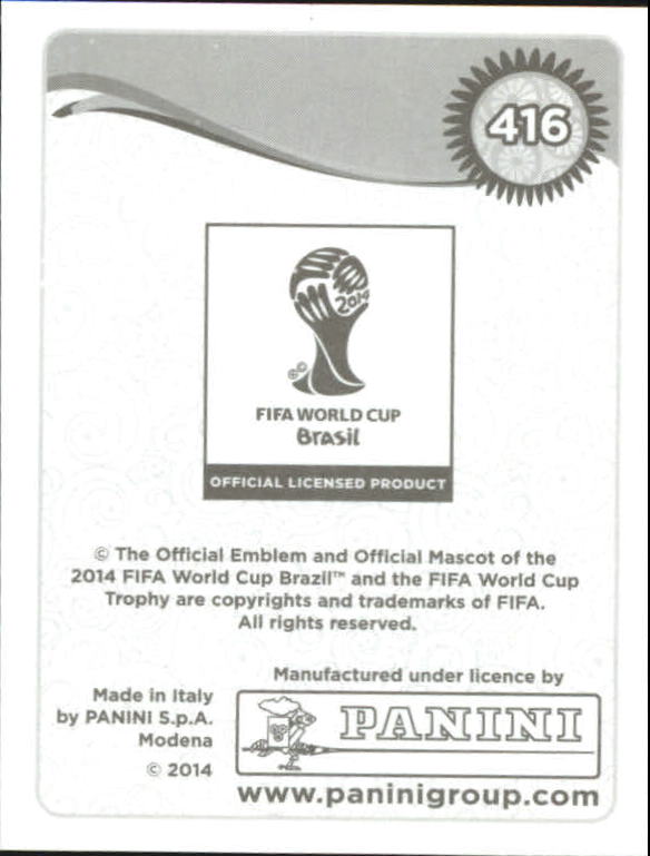 A5756- 2014 Panini World Cup Stickers Cards Group2 -You Pick- 15+ FREE US SHIP - Picture 33 of 325