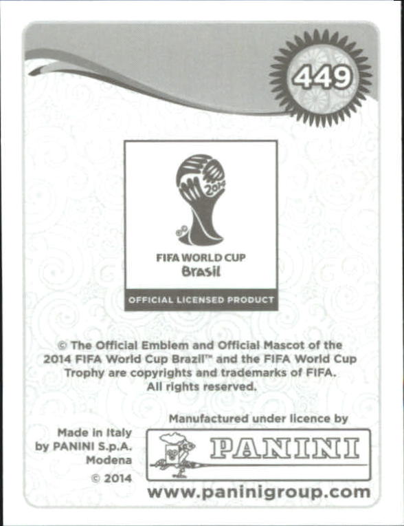 A5756- 2014 Panini World Cup Stickers Cards Group2 -You Pick- 15+ FREE US SHIP - Picture 75 of 325