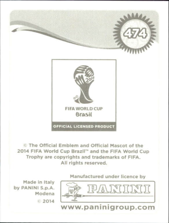 A5756- 2014 Panini World Cup Stickers Cards Group2 -You Pick- 15+ FREE US SHIP - Picture 103 of 325