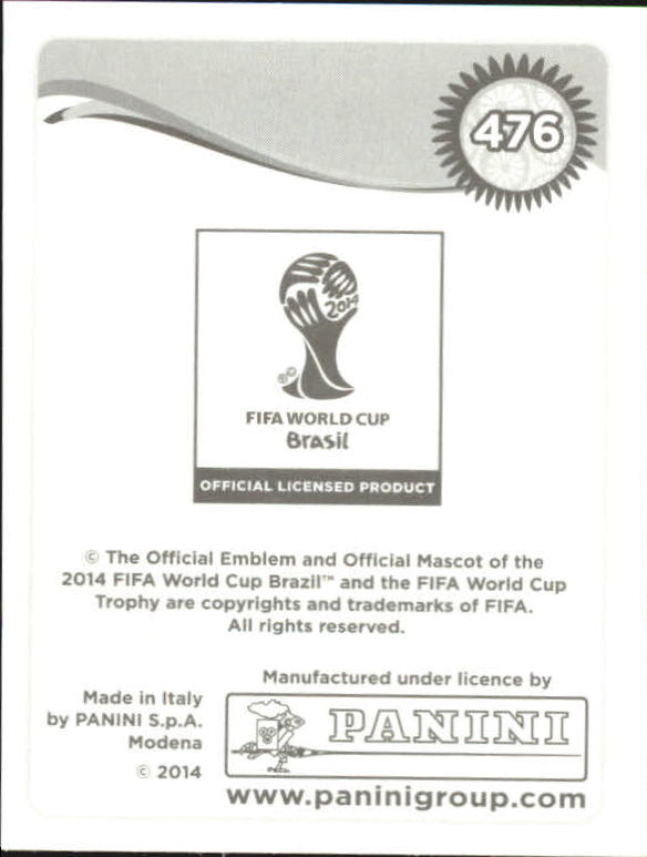 A5756- 2014 Panini World Cup Stickers Cards Group2 -You Pick- 15+ FREE US SHIP - Picture 105 of 325