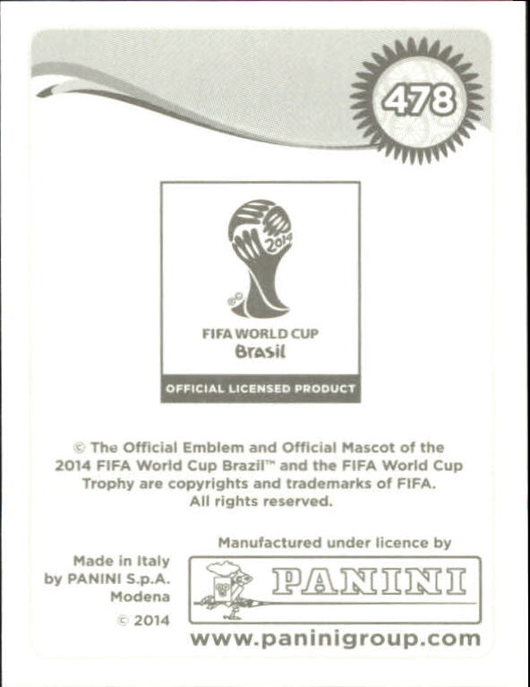 A5756- 2014 Panini World Cup Stickers Cards Group2 -You Pick- 15+ FREE US SHIP - Picture 107 of 325