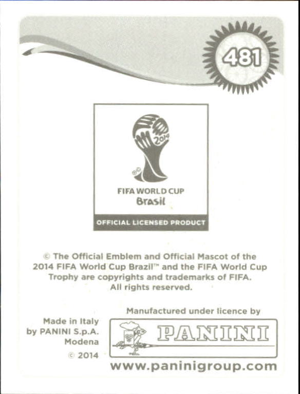 A5756- 2014 Panini World Cup Stickers Cards Group2 -You Pick- 15+ FREE US SHIP - Picture 111 of 325