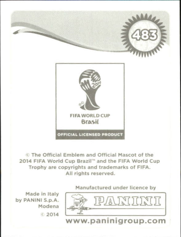 A5756- 2014 Panini World Cup Stickers Cards Group2 -You Pick- 15+ FREE US SHIP - Picture 115 of 325