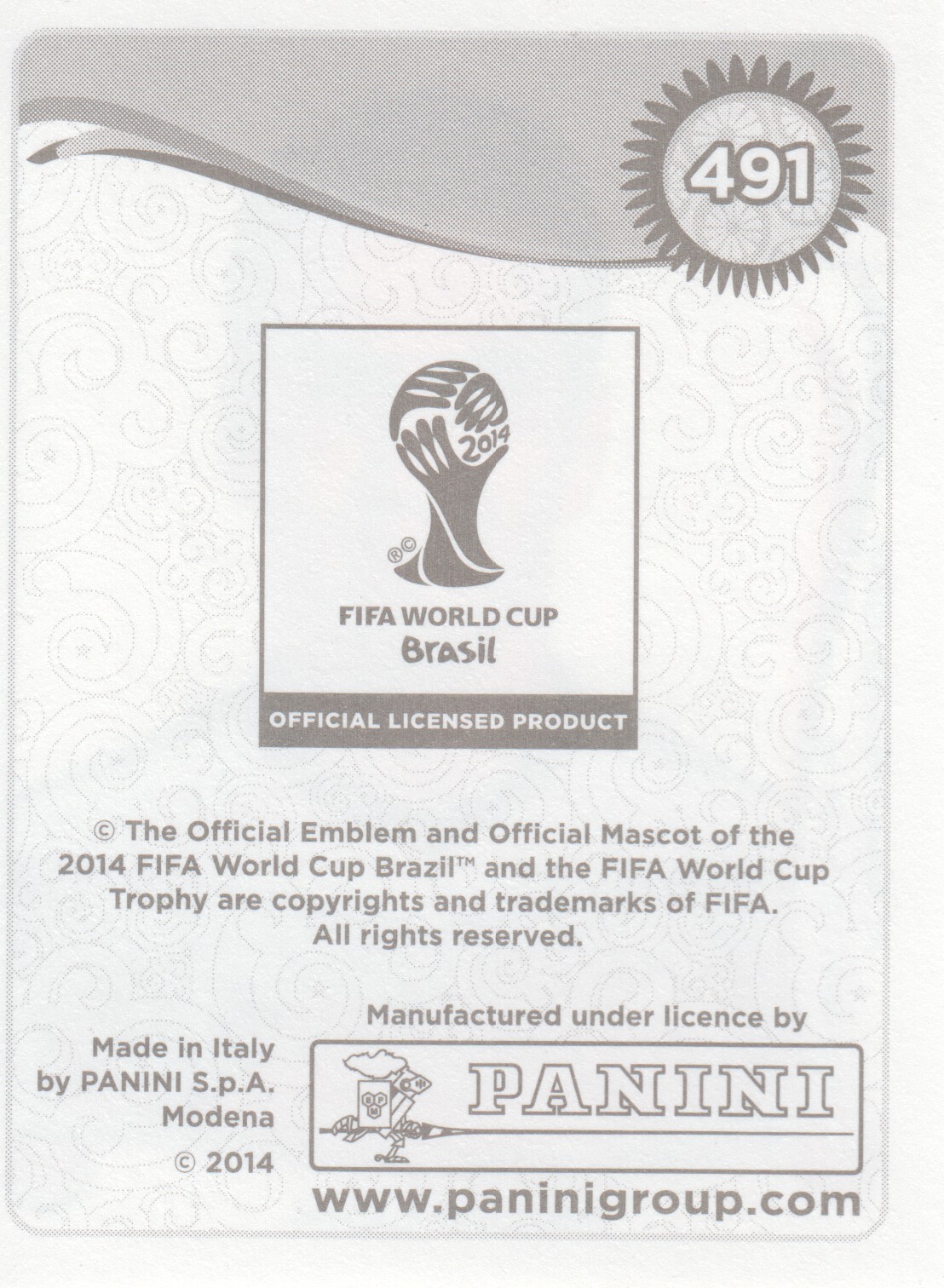 A5756- 2014 Panini World Cup Stickers Cards Group2 -You Pick- 15+ FREE US SHIP - Picture 123 of 325
