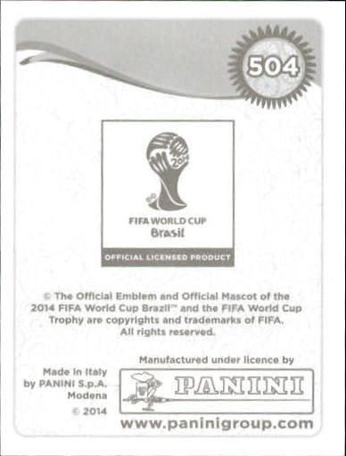 A5756- 2014 Panini World Cup Stickers Cards Group2 -You Pick- 15+ FREE US SHIP - Picture 143 of 325