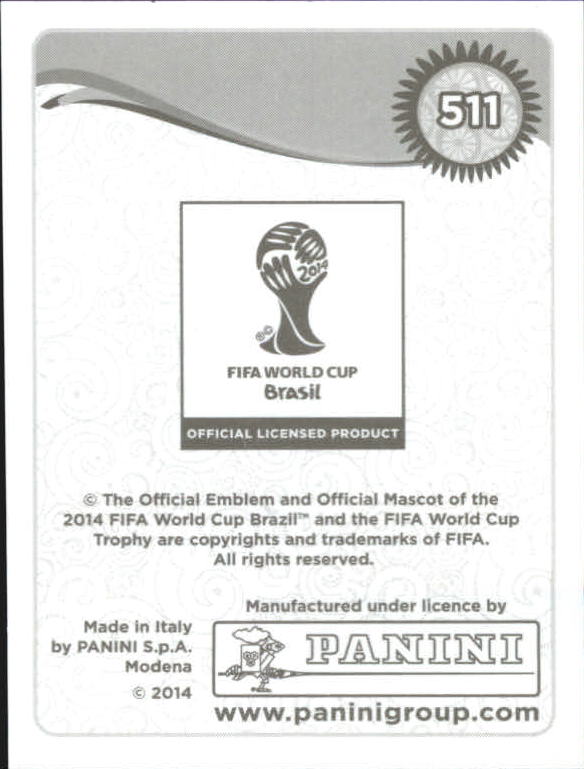 A5756- 2014 Panini World Cup Stickers Cards Group2 -You Pick- 15+ FREE US SHIP - Picture 149 of 325
