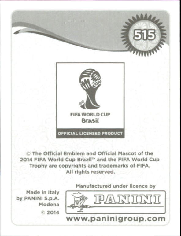 A5756- 2014 Panini World Cup Stickers Cards Group2 -You Pick- 15+ FREE US SHIP - Picture 157 of 325