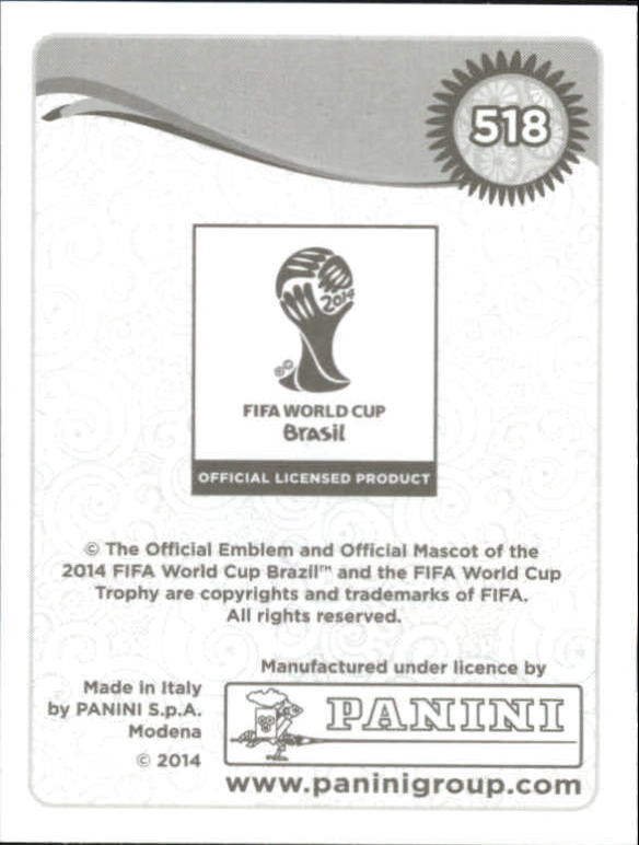 A5756- 2014 Panini World Cup Stickers Cards Group2 -You Pick- 15+ FREE US SHIP - Picture 161 of 325