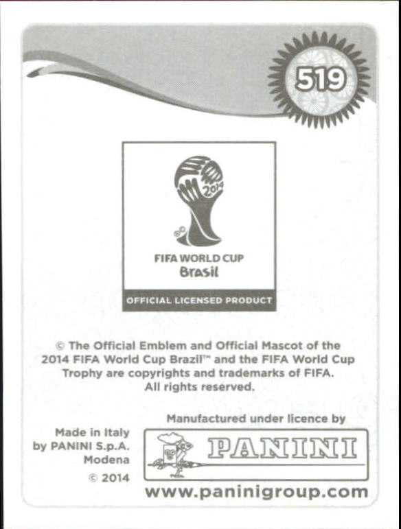A5756- 2014 Panini World Cup Stickers Cards Group2 -You Pick- 15+ FREE US SHIP - Picture 163 of 325