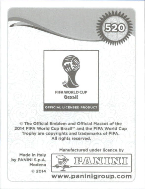 A5756- 2014 Panini World Cup Stickers Cards Group2 -You Pick- 15+ FREE US SHIP - Picture 165 of 325