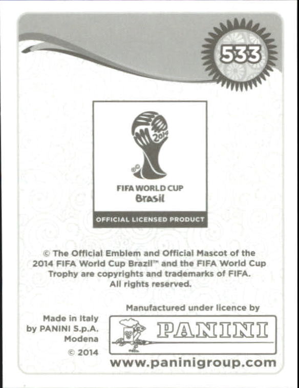 A5756- 2014 Panini World Cup Stickers Cards Group2 -You Pick- 15+ FREE US SHIP - Picture 183 of 325
