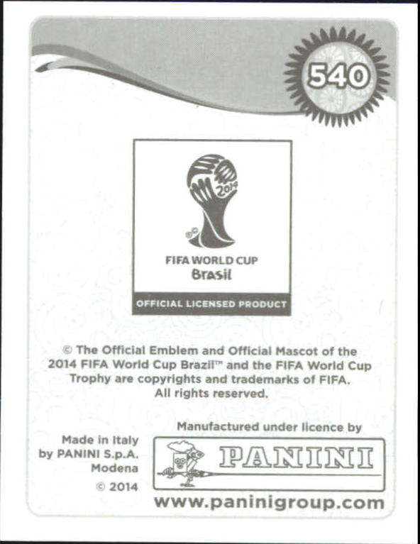 A5756- 2014 Panini World Cup Stickers Cards Group2 -You Pick- 15+ FREE US SHIP - Picture 193 of 325