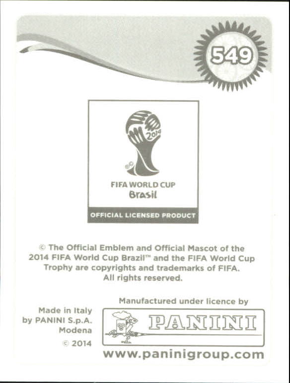 A5756- 2014 Panini World Cup Stickers Cards Group2 -You Pick- 15+ FREE US SHIP - Picture 201 of 325