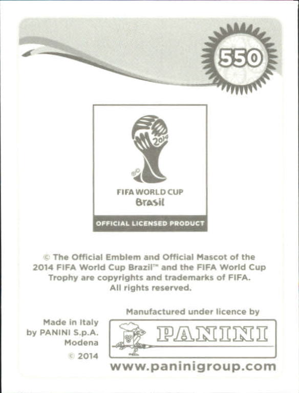 A5756- 2014 Panini World Cup Stickers Cards Group2 -You Pick- 15+ FREE US SHIP - Picture 203 of 325