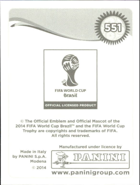 A5756- 2014 Panini World Cup Stickers Cards Group2 -You Pick- 15+ FREE US SHIP - Picture 205 of 325