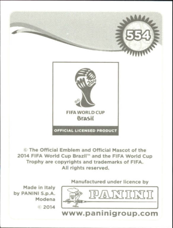 A5756- 2014 Panini World Cup Stickers Cards Group2 -You Pick- 15+ FREE US SHIP - Picture 211 of 325