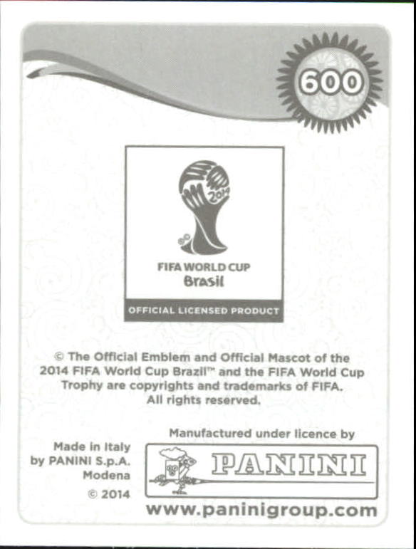A5756- 2014 Panini World Cup Stickers Cards Group2 -You Pick- 15+ FREE US SHIP - Picture 269 of 325
