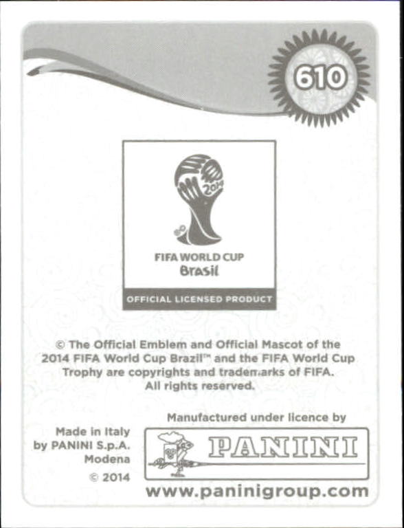 A5756- 2014 Panini World Cup Stickers Cards Group2 -You Pick- 15+ FREE US SHIP - Picture 283 of 325