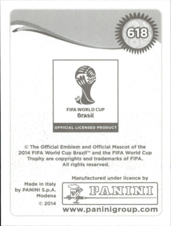 A5756- 2014 Panini World Cup Stickers Cards Group2 -You Pick- 15+ FREE US SHIP - Picture 293 of 325